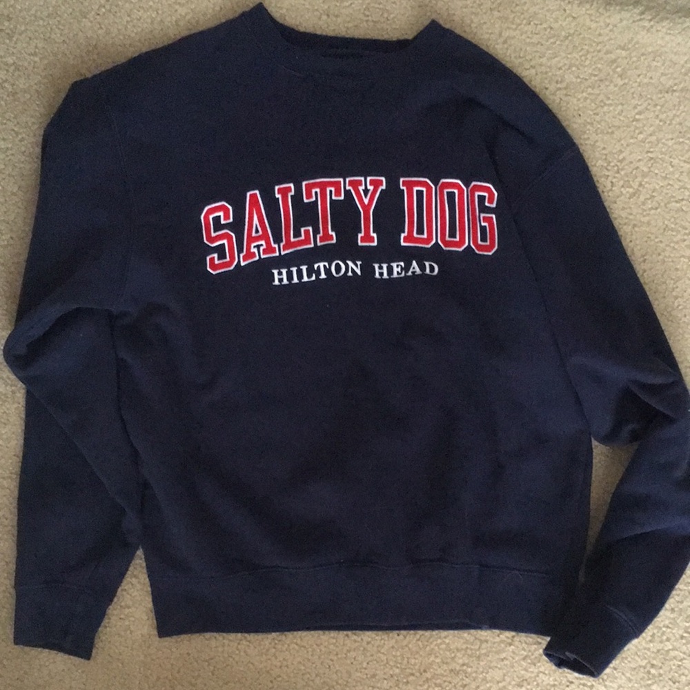 Salty Dog crew neck sweatshirt